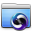Aqua Stripped Folder Themes Icon 32x32 png